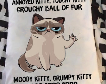Grumpy Cat Shirt Etsy