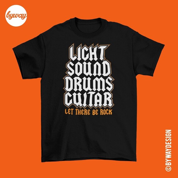 Let There Be Rock T-shirt - ACDC, Bon Scott, Angus Young