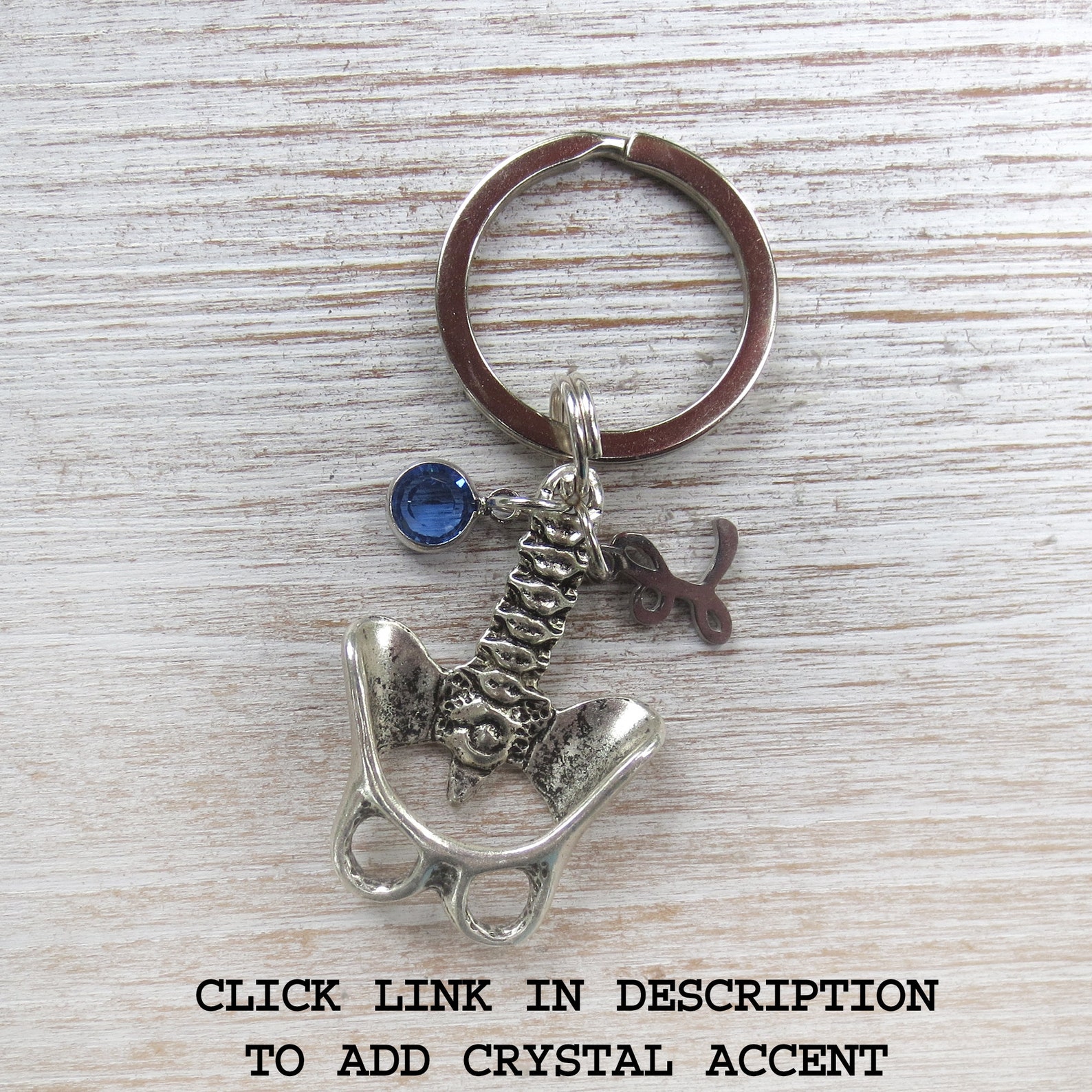 Spine Keychain Anatomy Keychain Silver Spine Charm Etsy