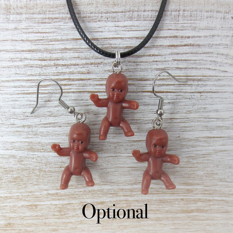 Plastic Baby Earrings Fun Earrings Etsy