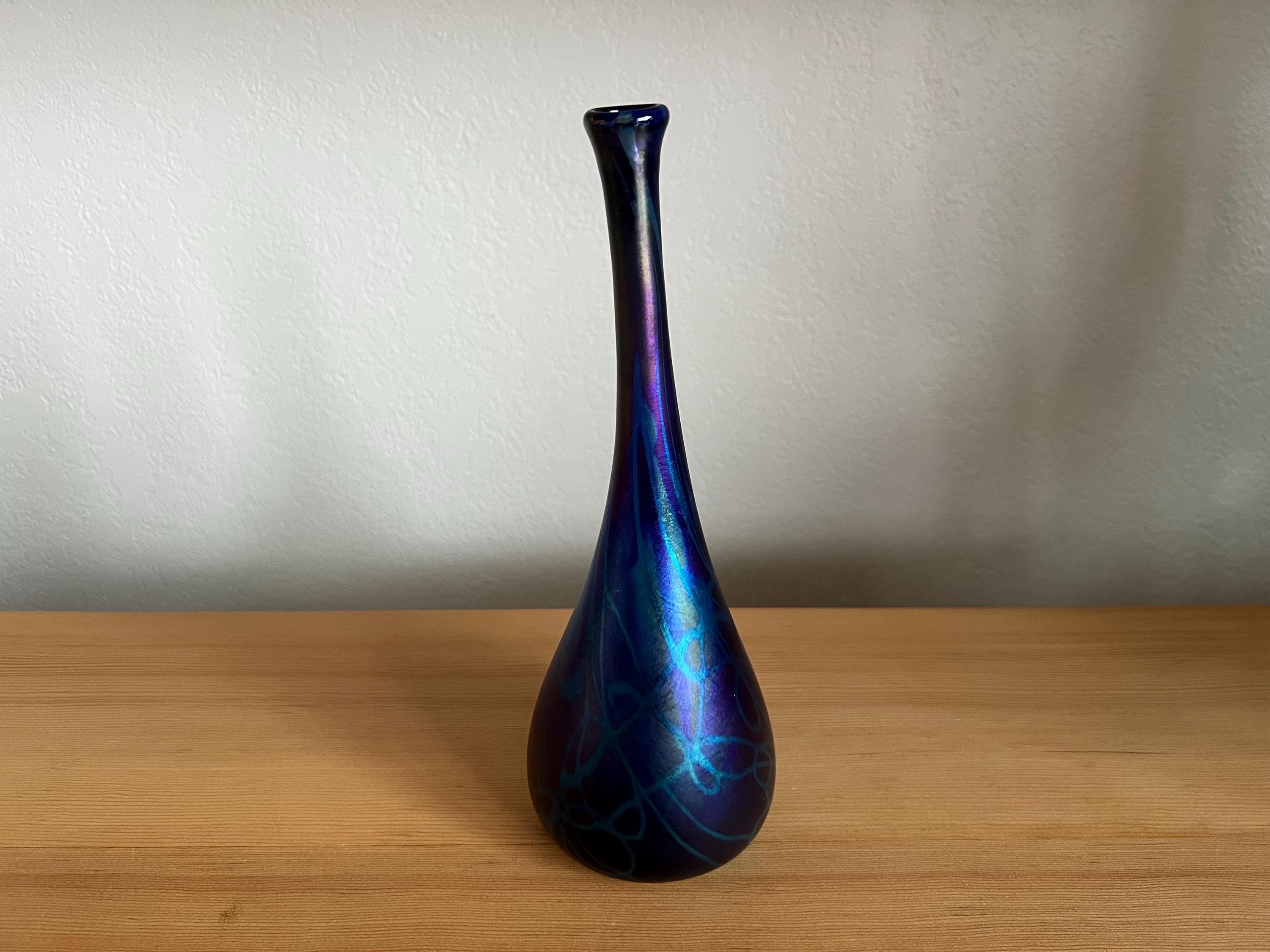 Lalique Purple Vase - Etsy