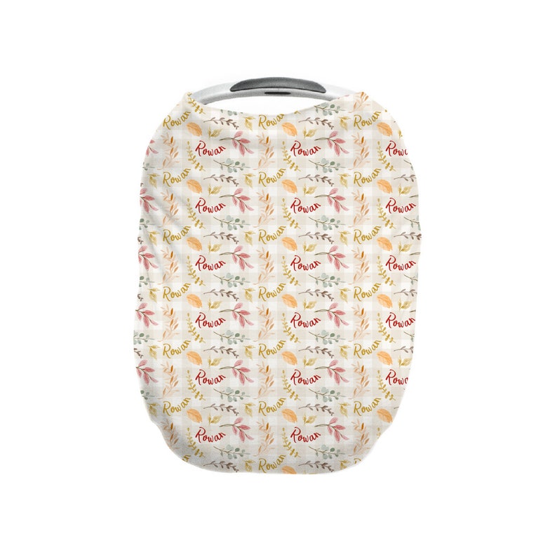 Personalized Car Seat Cover Multi Use Rowans Fall Image 0