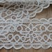Lot of Victorian Vintage White Battenburg Lace Trims French Country Rustic Embellishments European Princess Woodland Wedding