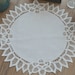 16" Round Victorian White Battenburg Lace Wedding Doily Cotton Table Topper Runner