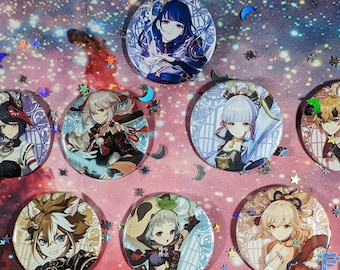 Genshin Inazuma Pin Buttons 2.25"