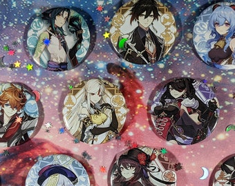 Genshin Liyue Pin Buttons 2.25"