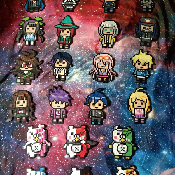 Sprites de Perler de Danganronpa V3