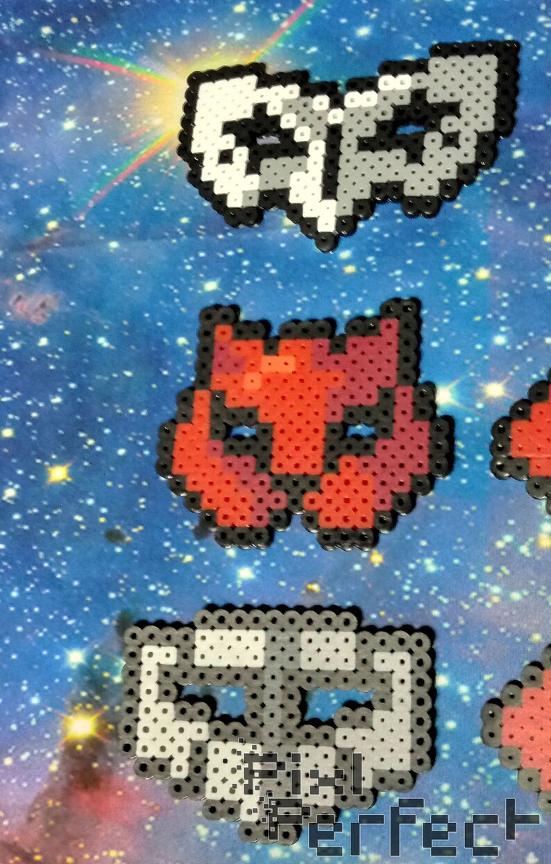Persona 5 Phantom Thieves Perler Bead Mask Set Etsy