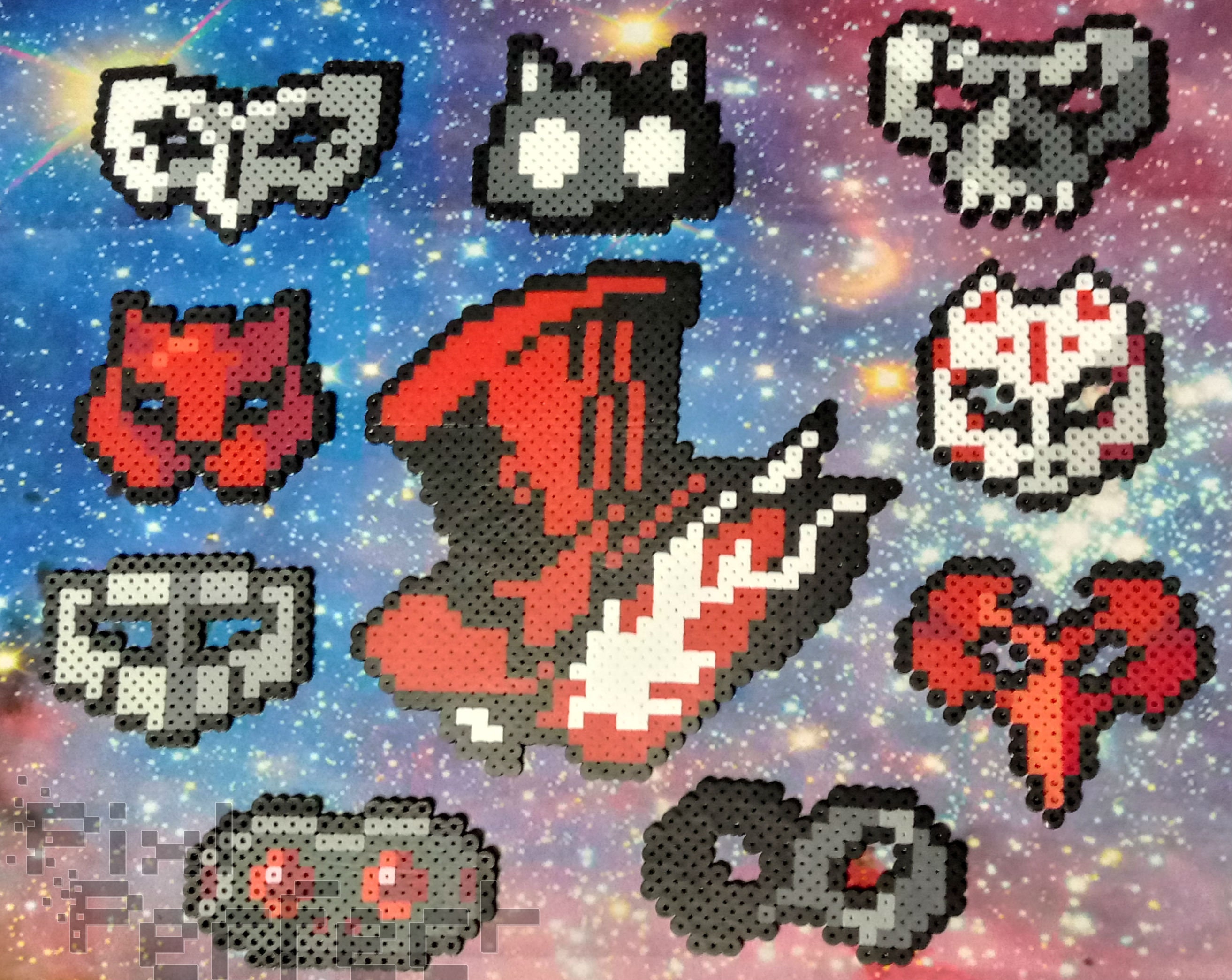 Persona 5 Phantom Thieves Perler Bead Mask Set - Etsy