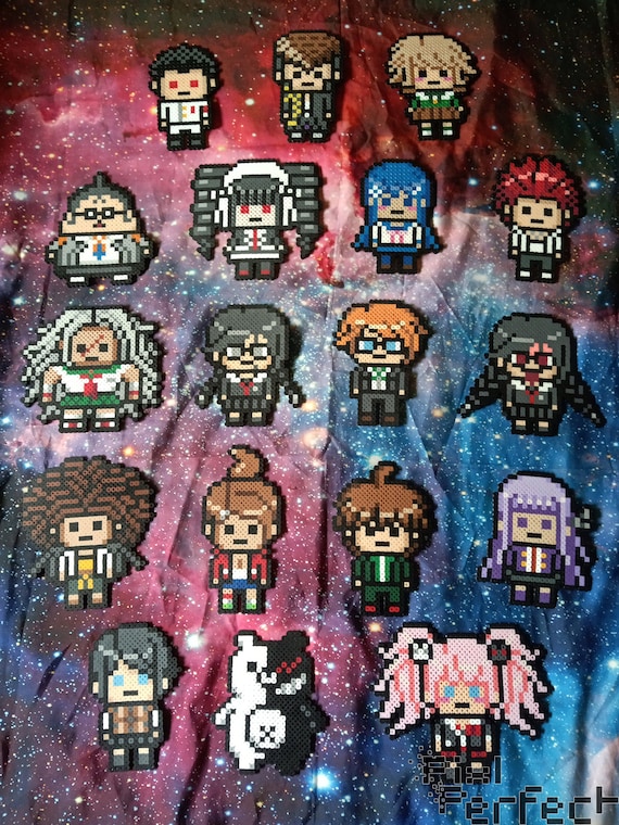 Danganronpa Perler Sprites Etsy Australia