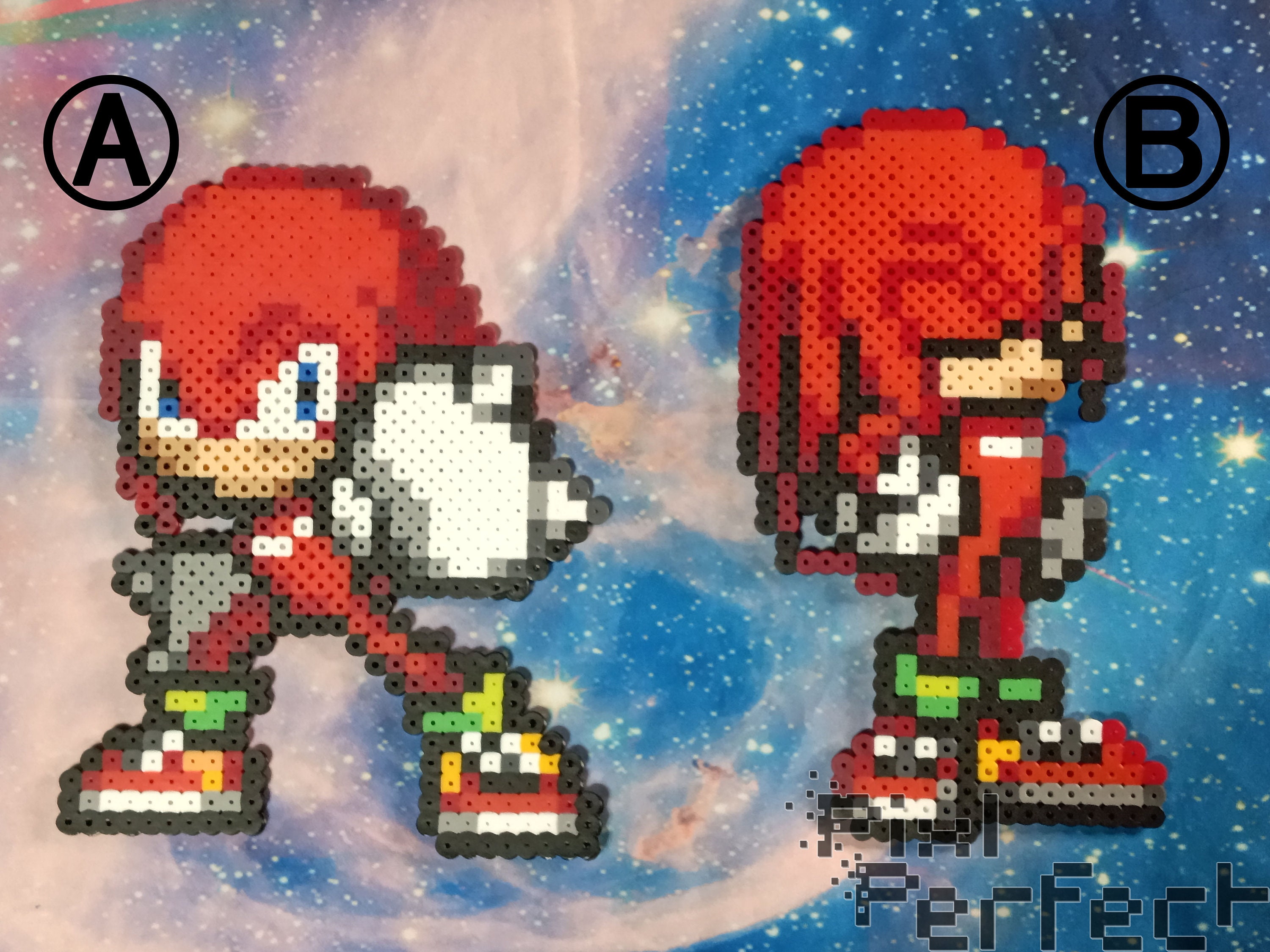 Conjunto Infantil Fantasia Knuckles Vermelha Amigo do Sonic