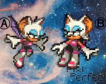 Sonic EXE Play With Me Perler Bead Pattern, Bead Sprites