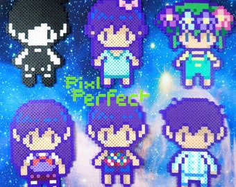 Omori DREAM / HEADSPACE Characters From Fuse Beads Perler Videogames Aubrey  Kel Hero Sunny Basil Mari Hama Artkal Steam -  Norway