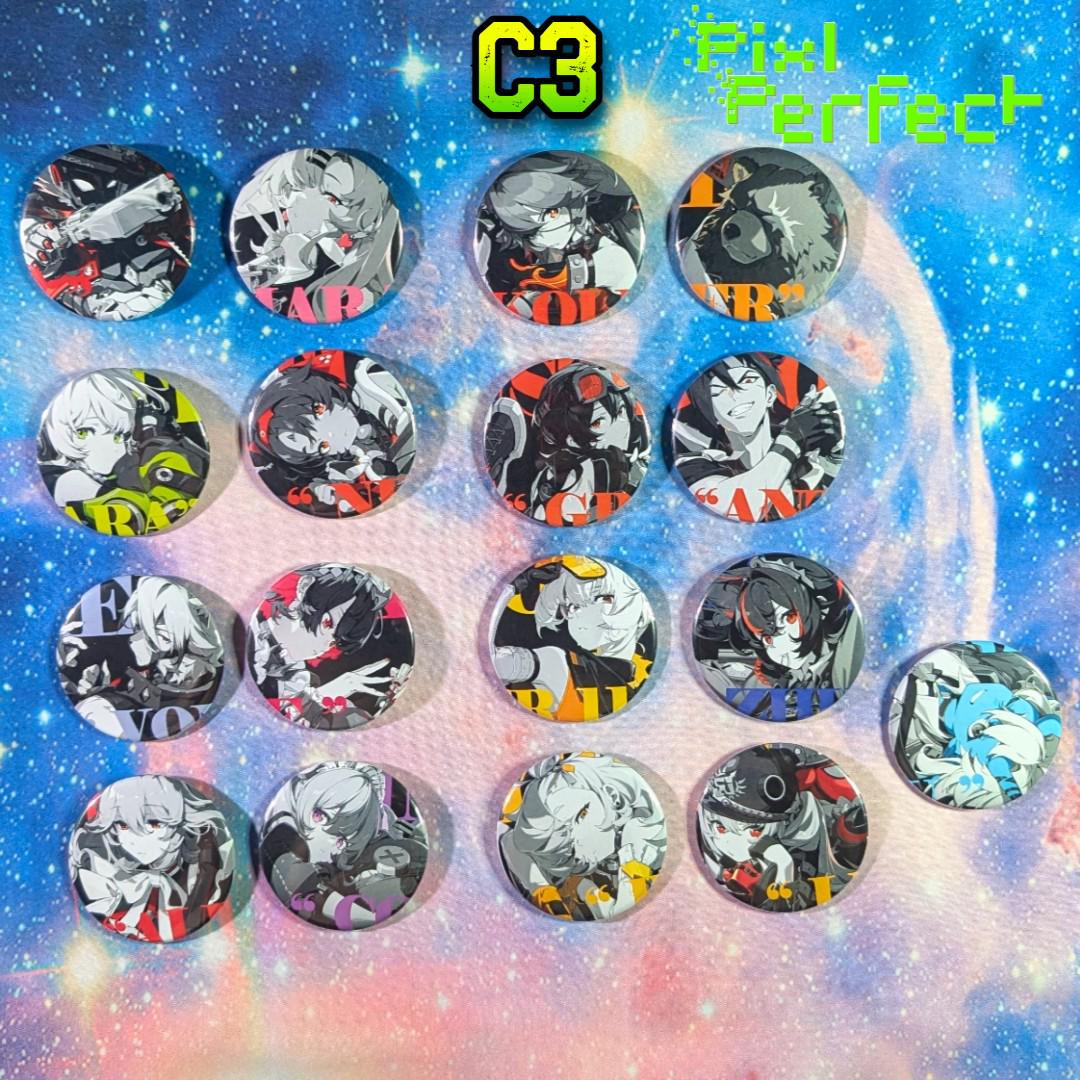 Zenless Zone Zero Mindscape Cinema Buttons 2.25