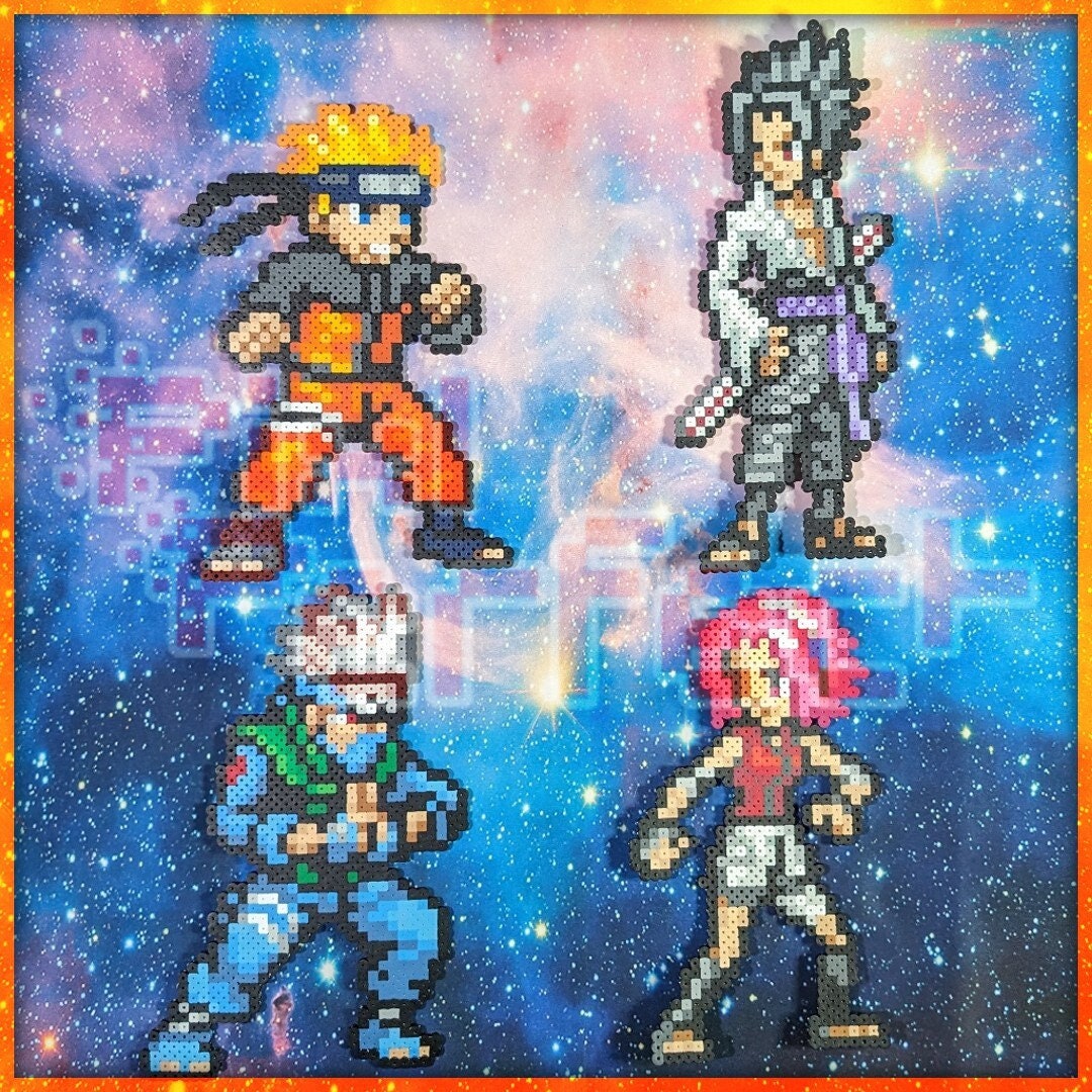 Ninja Anime Perler Sprites - Etsy