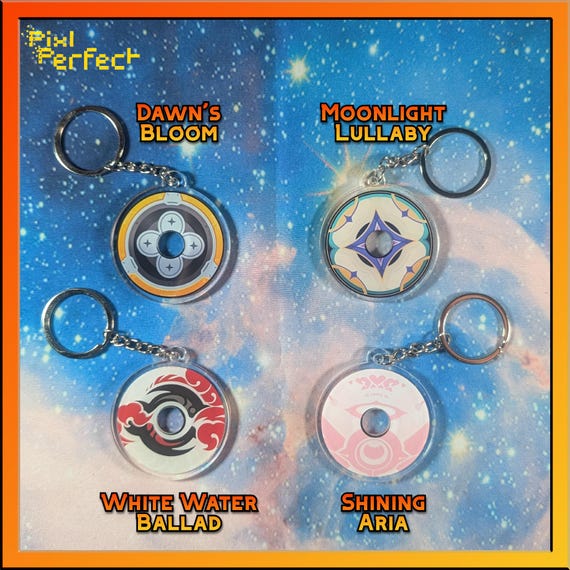 Zenless Zone Zero Disc Drive Keychain – Hollow Data Replica