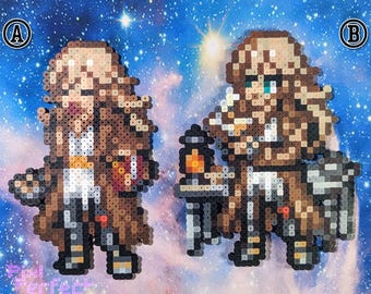 Octopath Traveler 2 Perler Bead Character Sprites - Etsy