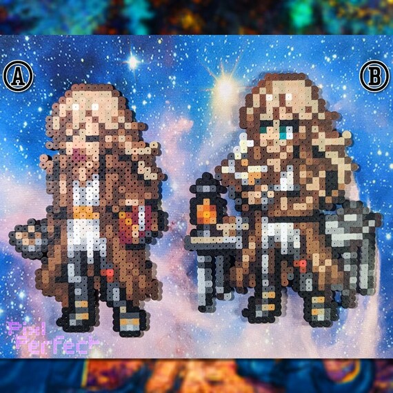 Octopath Traveler 2 Perler Bead Character Sprites - Etsy
