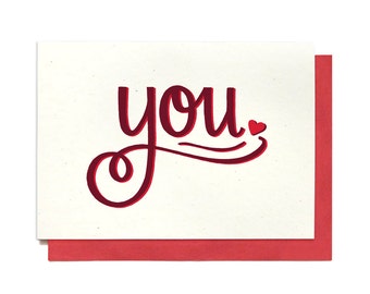 Love Card - You - Anniversary Card - I Love You - LV19