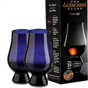 Blue Glencairn Twin Pack Scotch Malt Whisky Glasses