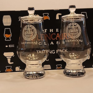 Laphroaig Islay Crest  Glencairn Glass Scotch Whisky Tasting Pack