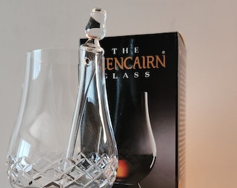 The Diamond Cut Glencairn Glass + Pipette Set