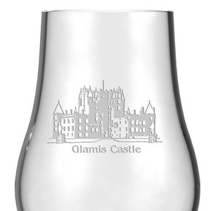 Glamis Castle Glencairn Scotch Whisky Tasting Glass