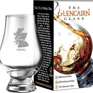 Oban "A Taste of the Highlands"  Scotch Malt Whisky Glencairn Tasting Glass