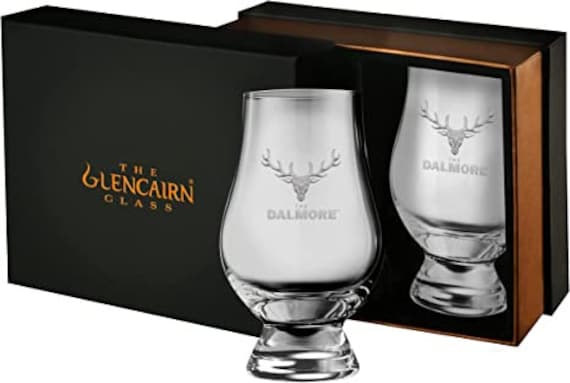 Dalmore Scotch Whisky Glencairn Two Glass Boxed Set - Etsy