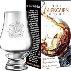 Scottish Ribbon Thistle Glencairn Scotch Whisky Probierglas