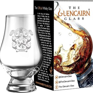 Clan Byrne Scotch Malt Whisky Glencairn Tasting Glass