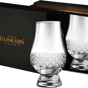 The Glencairn Diamond Cut Two Glass Boxed Set