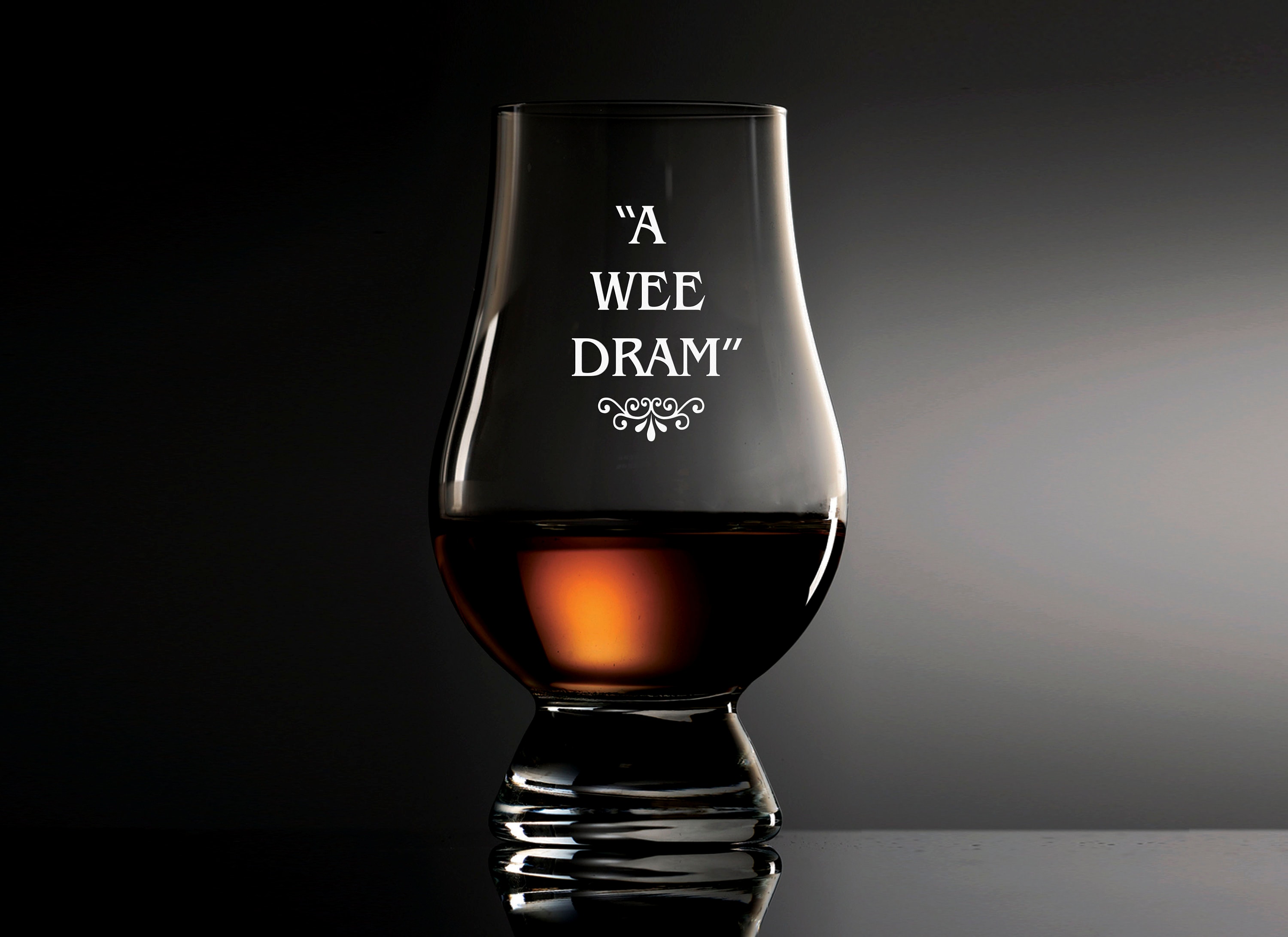 A Wee Dram Glencairn Scotch Whisky Tasting Glass - Etsy