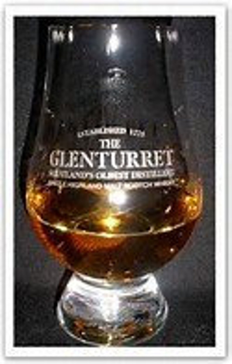 EDRADOUR DISTILLERY LOGO GLENCAIRN SCOTCH MALT WHISKY TASTING GLASS