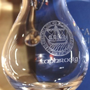 Laphroaig Islay Crest Single Malt Scotch Whisky Glencairn Iona Water / Pub Jug