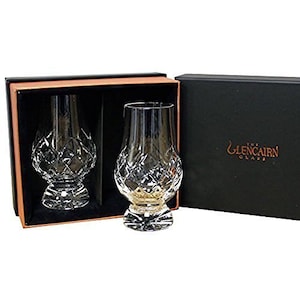 The Glencairn Cut Crystal Whisky Tasting Glass - Set of Two in Presentation Box