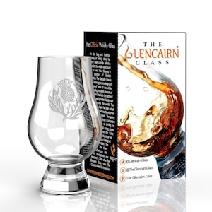 Verre de dégustation de whisky écossais Scottish Thistle Glencairn