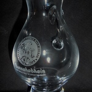 Bunnahabhain Distillery Logo Single Malt Scotch Whisky Glencairn Iona Water / Pub Jug