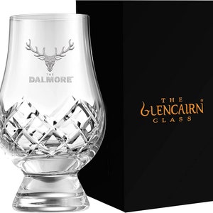 GLENCAIRN DALMORE LOGO GLASS WHISKY TASTING PACK Dalmore Glencairn Cut Crystal Whisky Tasting Glass UK | Ubuy