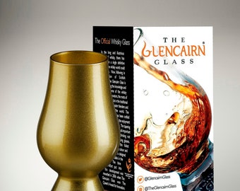 Copa de cata y olfateo de whisky escocés Glencairn Gold