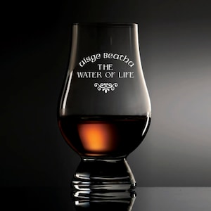 Uisge Beatha &quot;Water of Life&quot; Glencairn Scotch Whisky Tastingglas