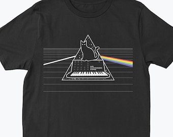 Cats On Synthesizers In Space - Prism T-Shirt