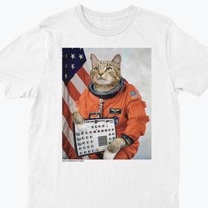 Cats On Synthesizers In Space - Fuzz Aldrin T-Shirt