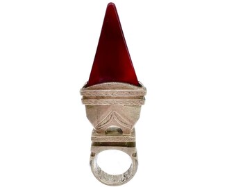 Vintage Silver Agate Ring African Ring Hair Ring TUAREG Ring Mali Culture Loc Ring STATEMENT Ring MASSIVE Ring Tribal Ethnic Africa Tanfouk