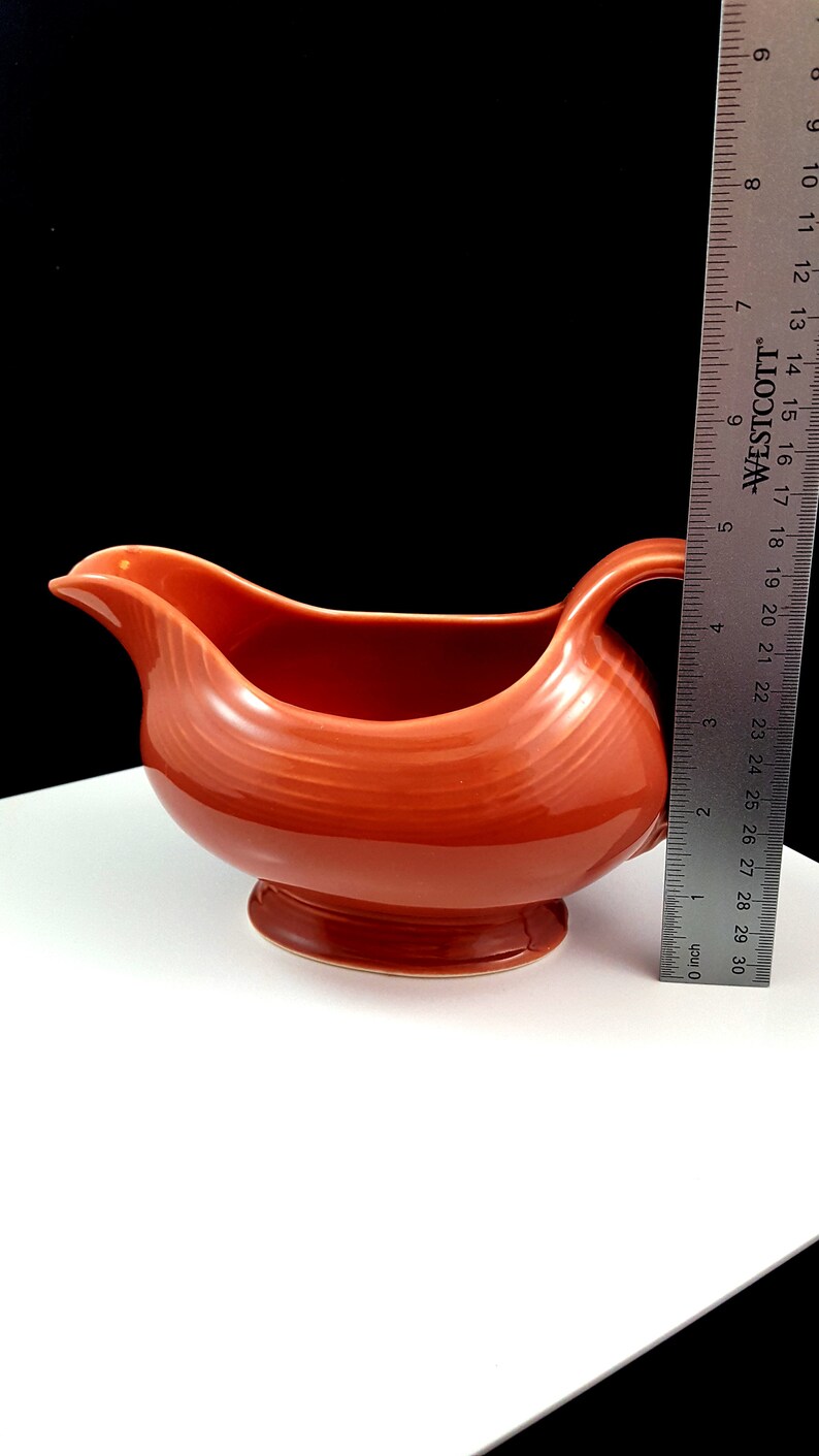 Vintage Fiesta Gravy Boat Rose FIESTAWARE Original Rose Gravy Etsy
