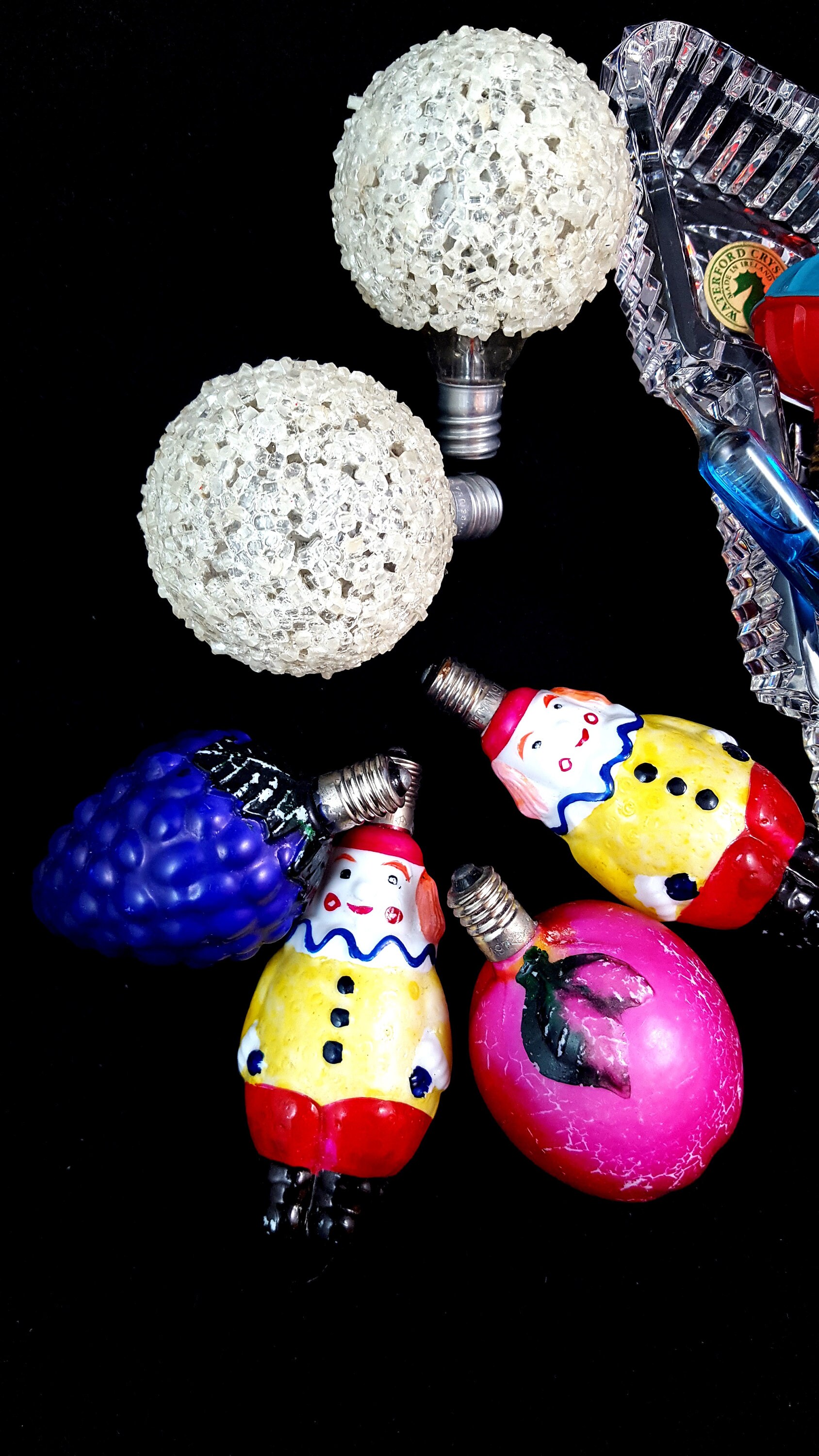 Vintage Christmas Tree Lights CHRISTMAS Light Bulbs Hand Etsy