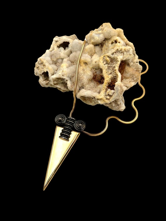 Vintage JEAN LOUIS SCHERRER Necklace Paris Designer Rare Scarce