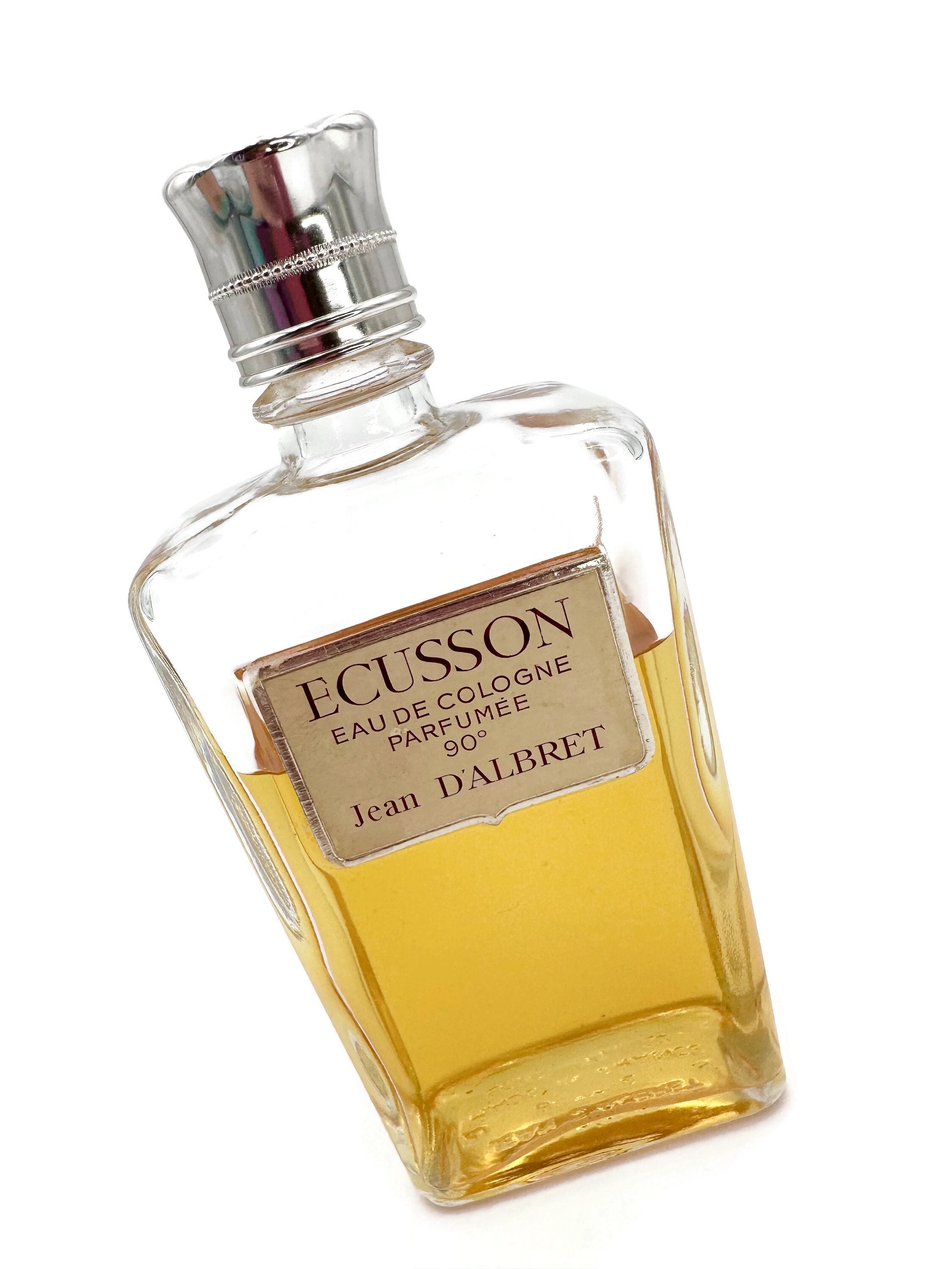 Vintage ECUSSON by JEAN D'ALBRET Perfume Bottle Eau De Cologne