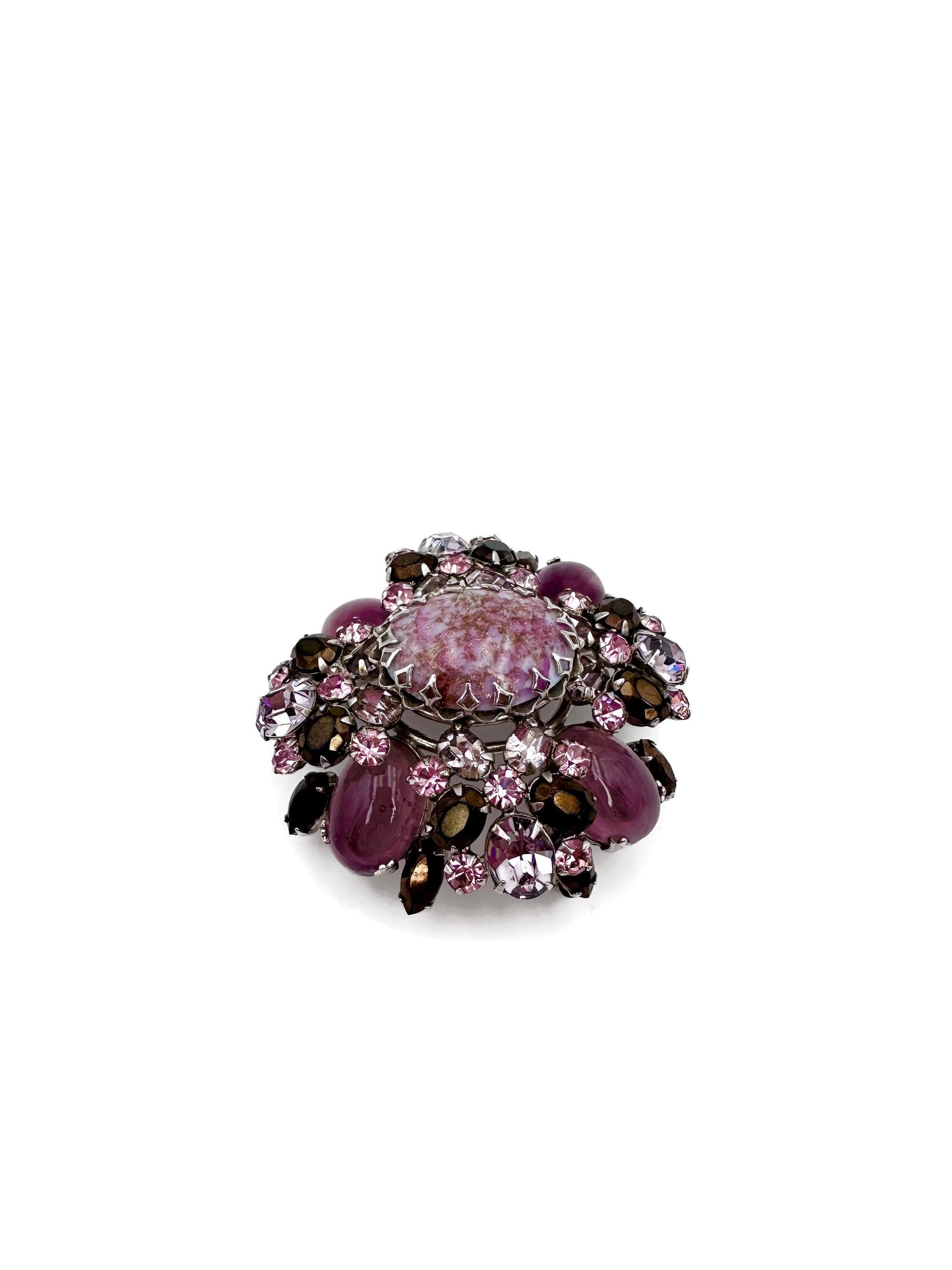 SCHREINER NEW YORK ヴィンテージブローチ　シュライナー　他2点 Vintage SCHREINER Brooch BOOK PIECE Signed Schreiner New