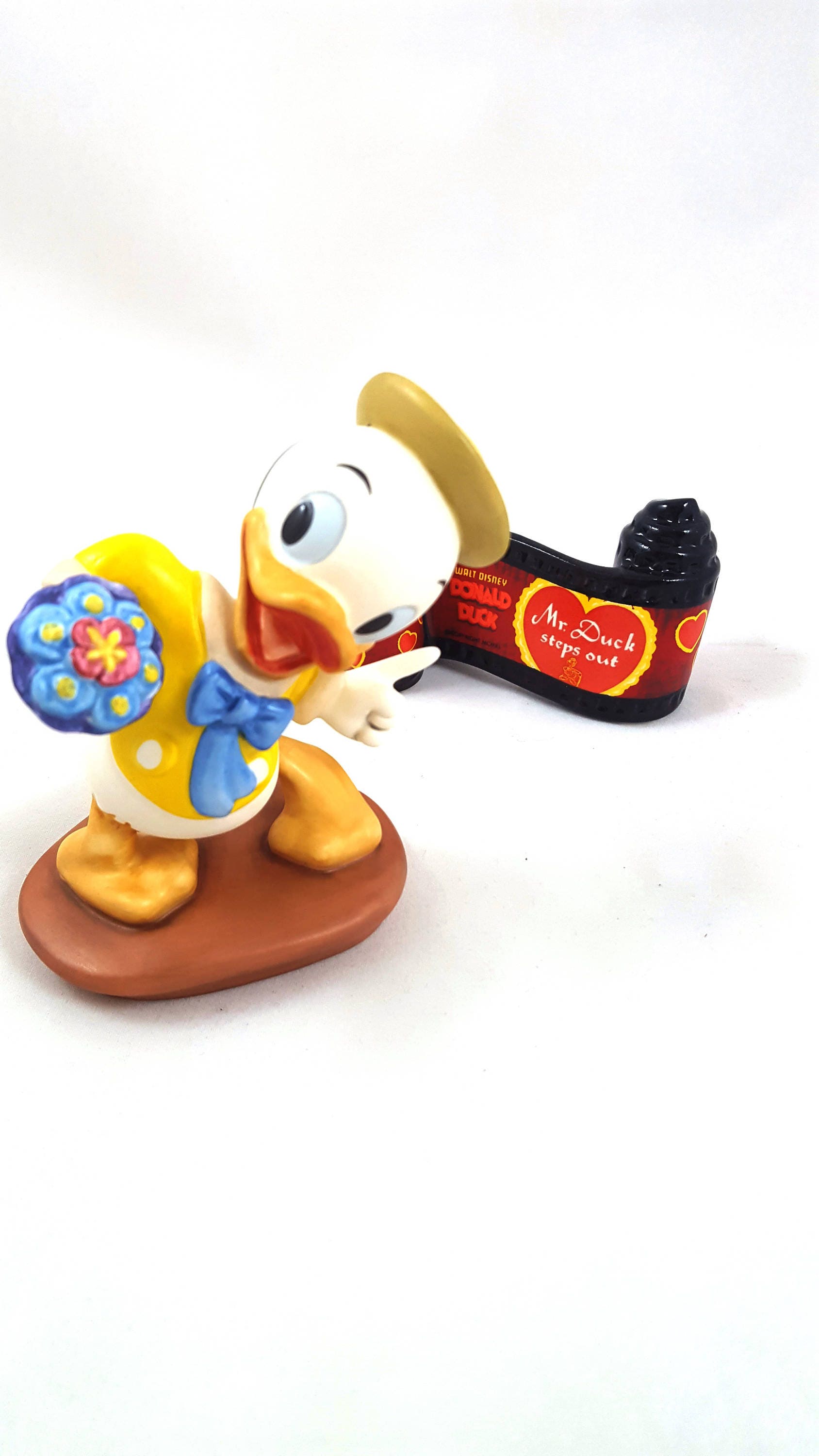 Vintage WDCC Mr. Duck Steps Out Set Walt Disney Classics
